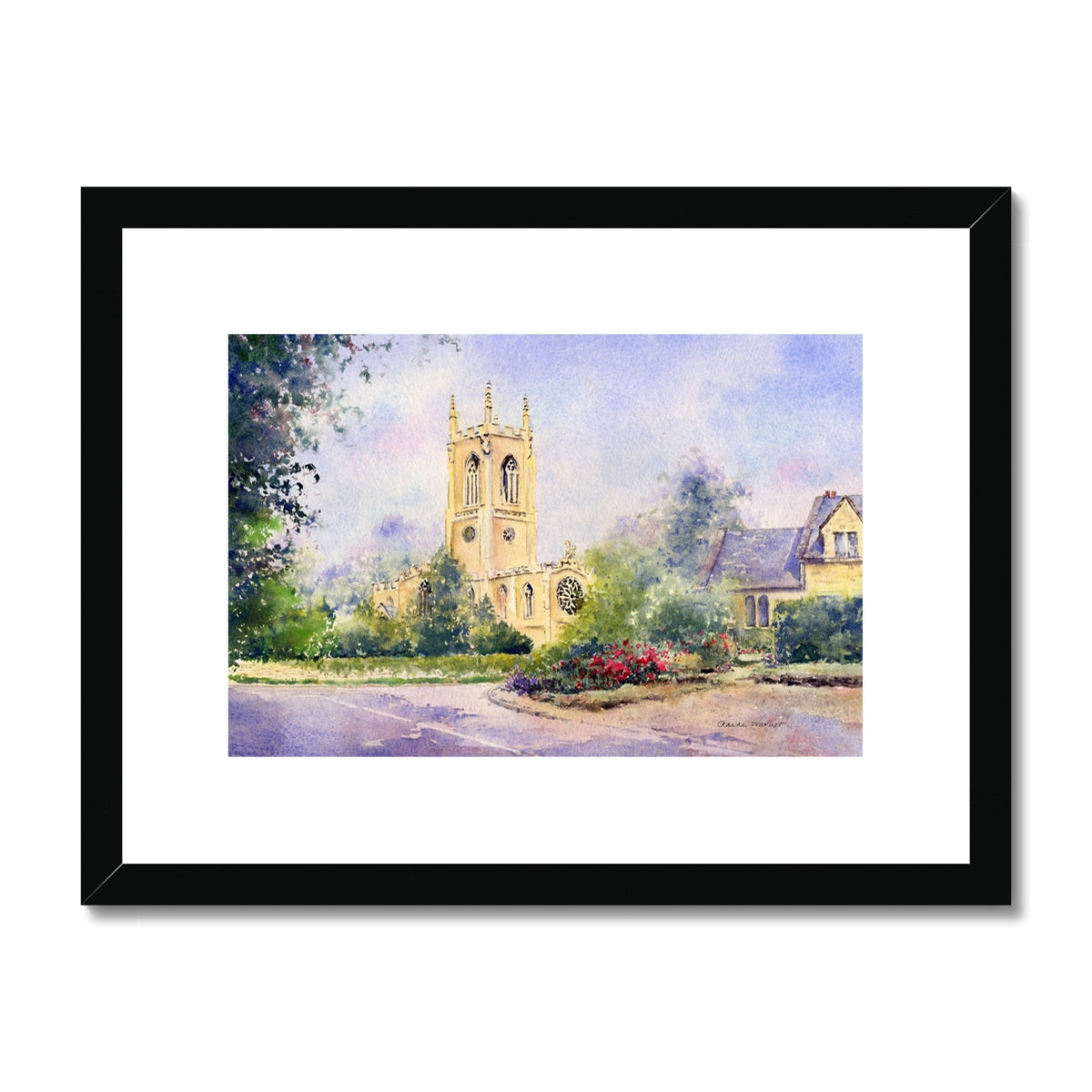 St Mary's Church Orlingbury Framed & Mounted Print