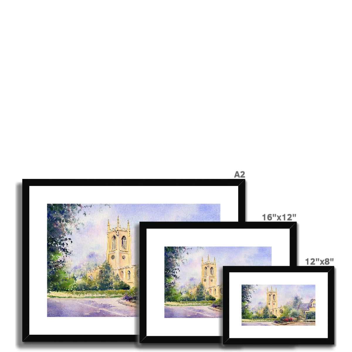 St Mary's Church Orlingbury Framed & Mounted Print
