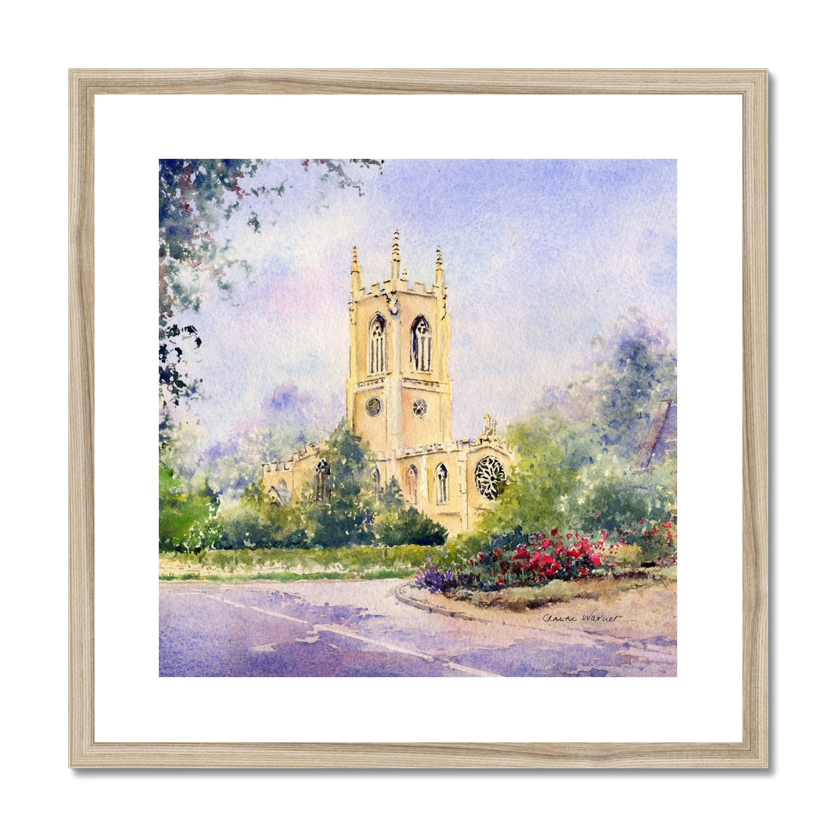St Mary's Church Orlingbury Framed & Mounted Print
