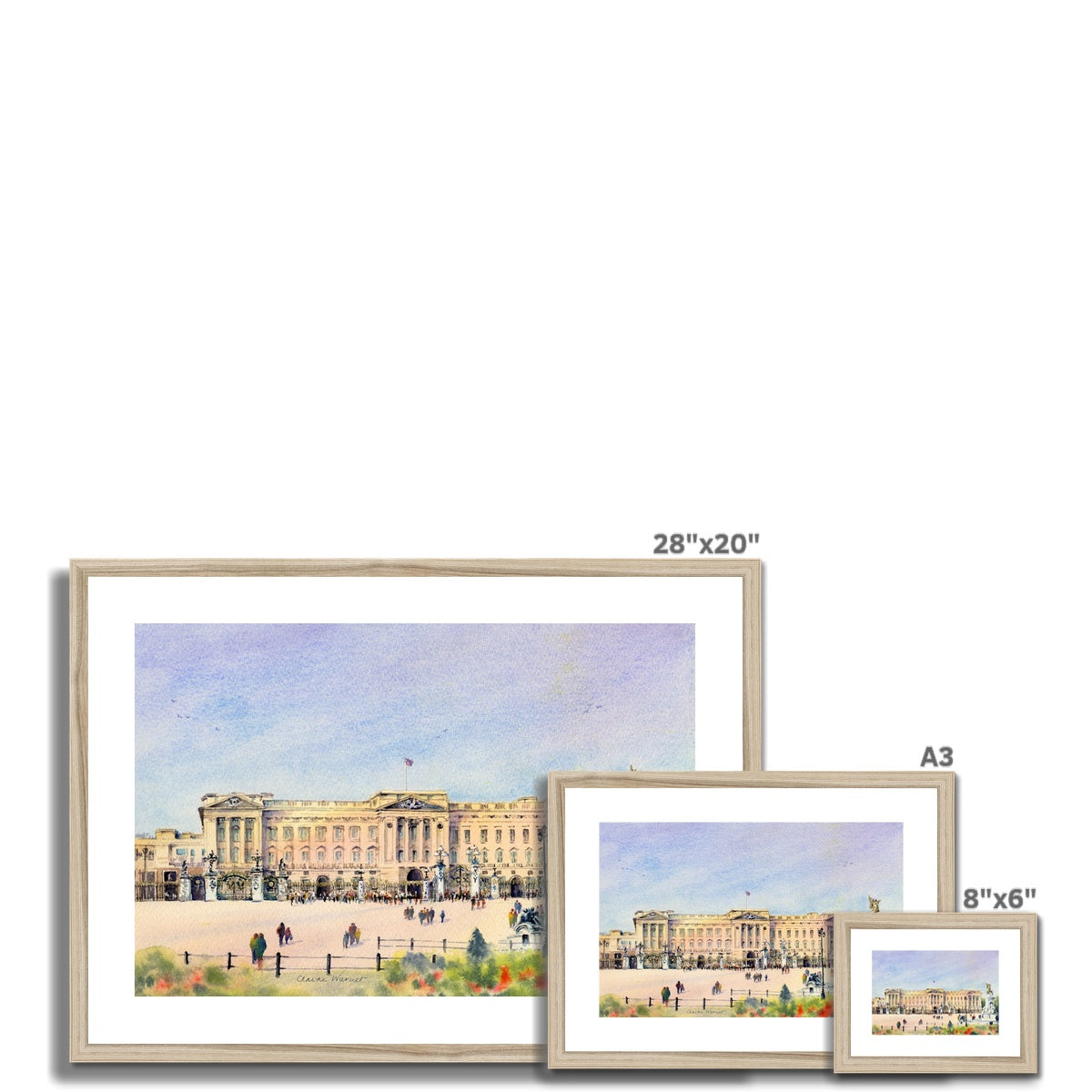 Buckingham Palace Framed & Mounted Print