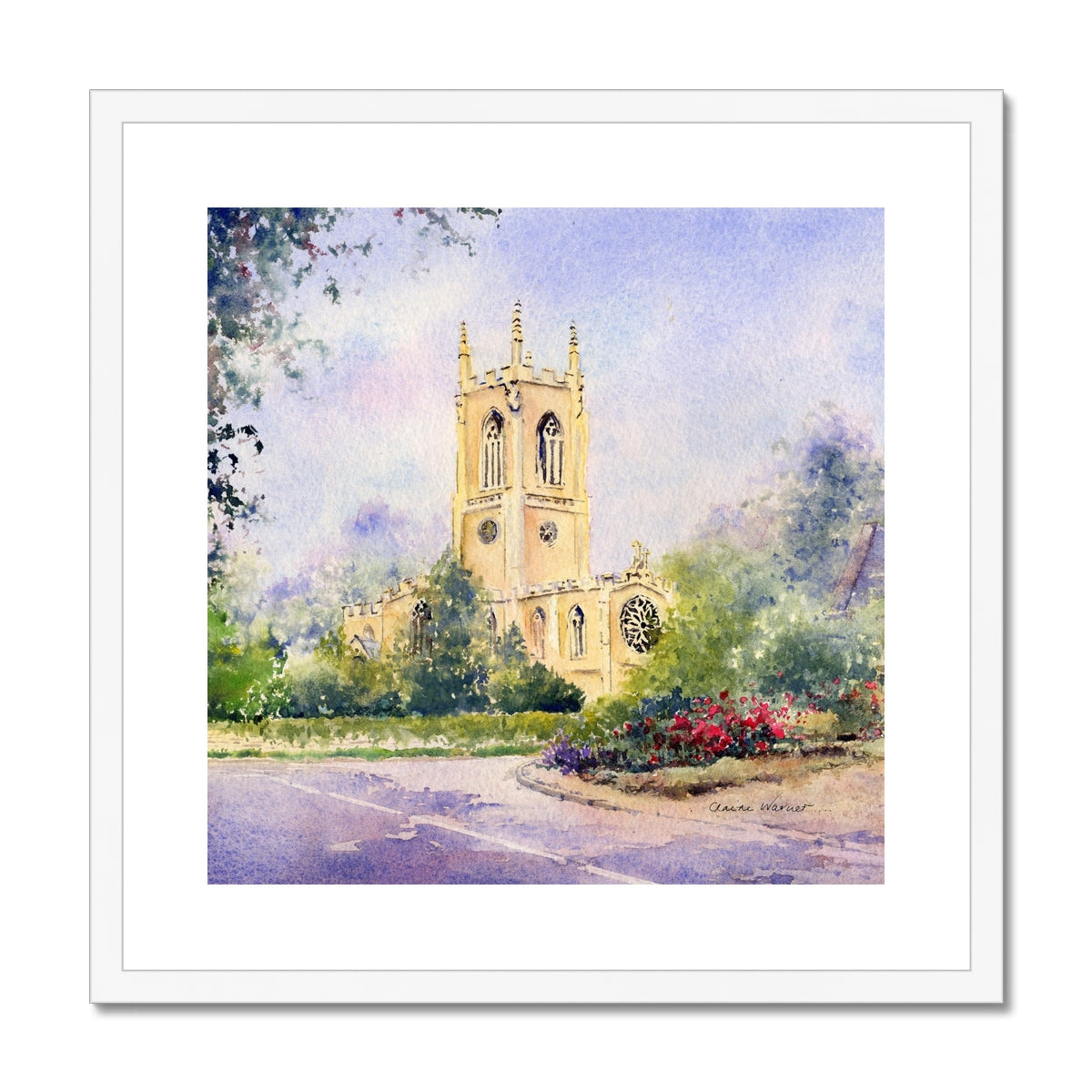 St Mary's Church Orlingbury Framed & Mounted Print