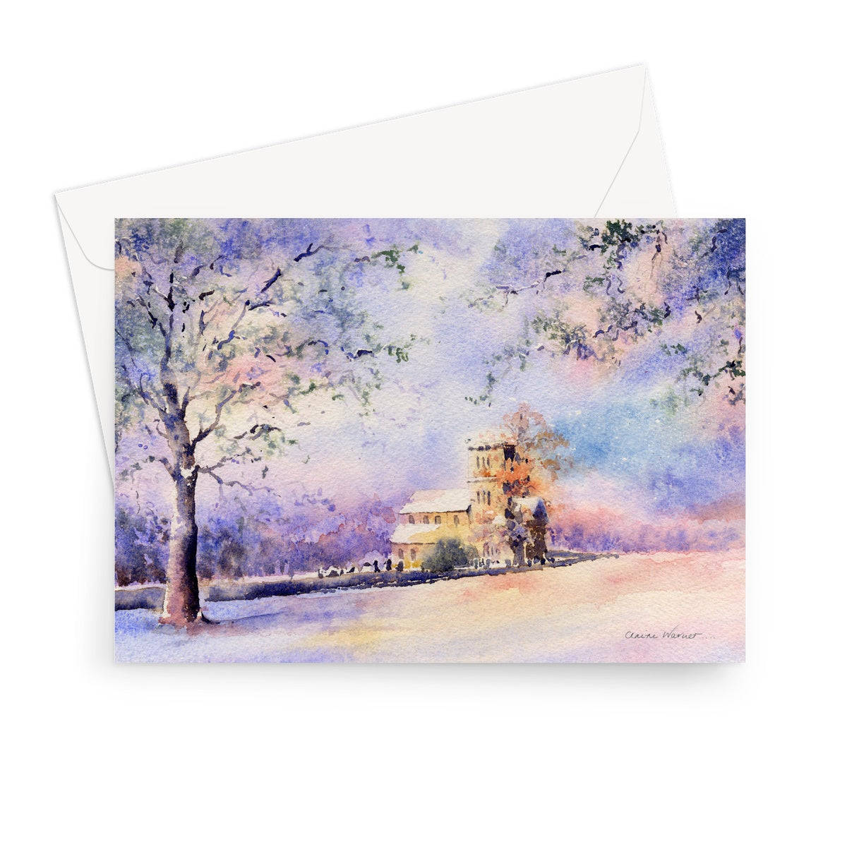Christmas Church Greeting Card