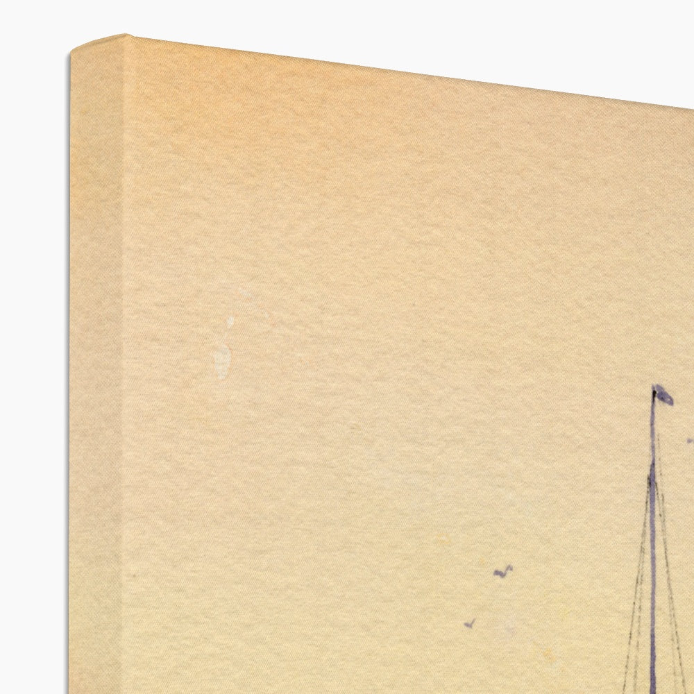 Boats at Rest Canvas