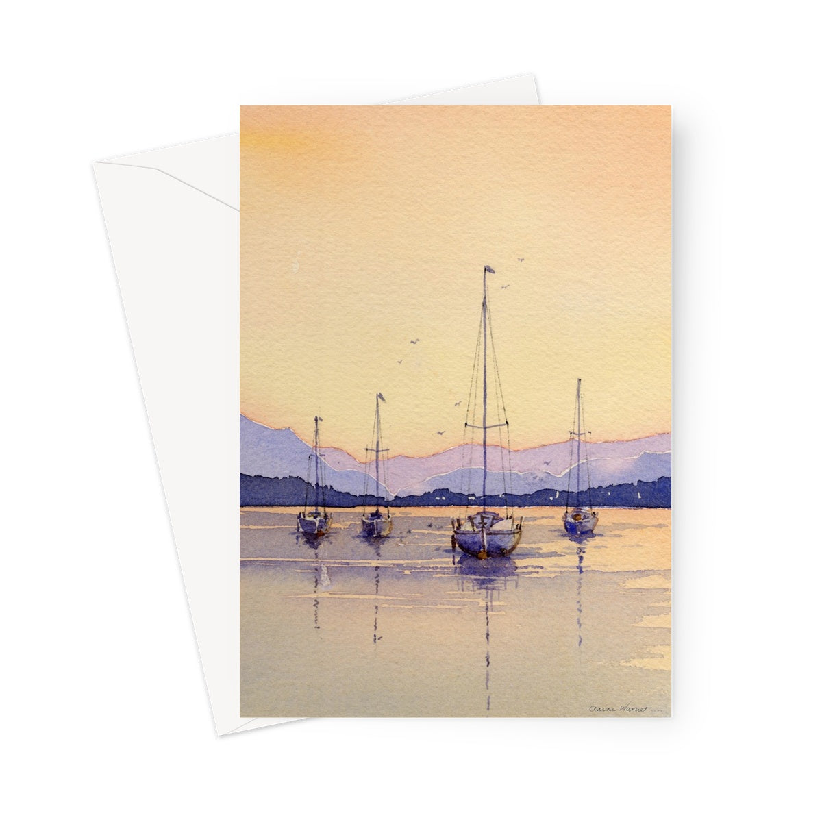 Boats at Rest Greeting Card