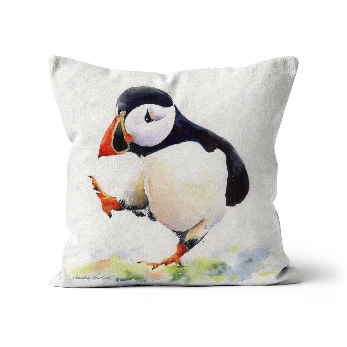 Puffin Too Cushion
