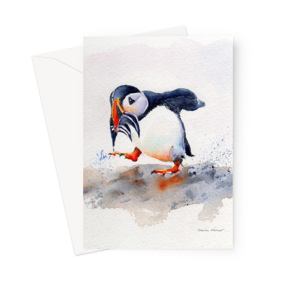 Puffin Greeting Card