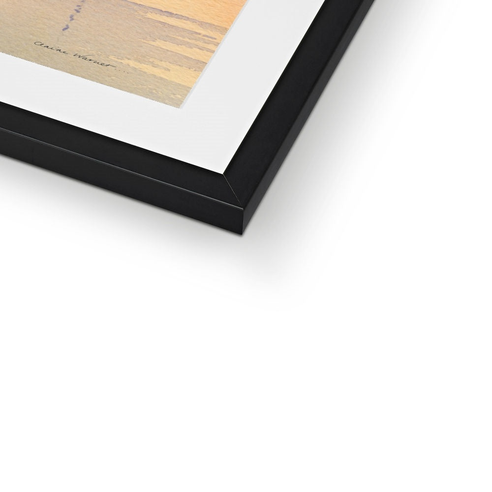 Boats at Rest Framed & Mounted Print