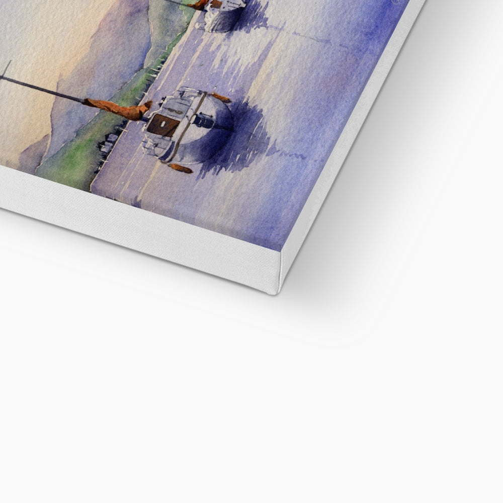 Boats at Ullswater Canvas