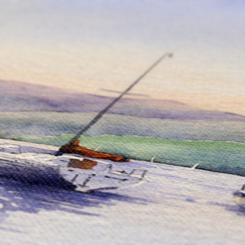 Boats at Ullswater Canvas