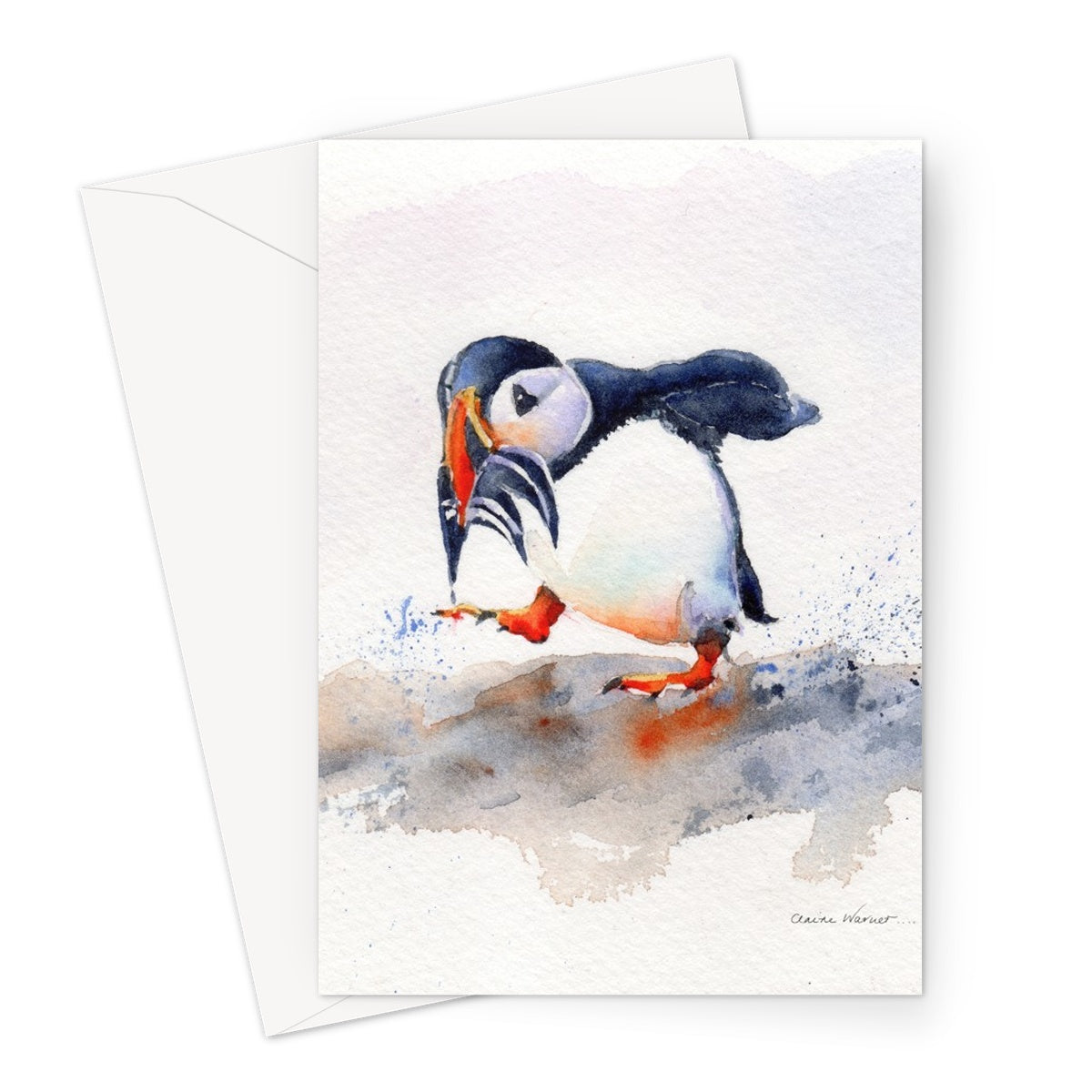 Puffin Greeting Card