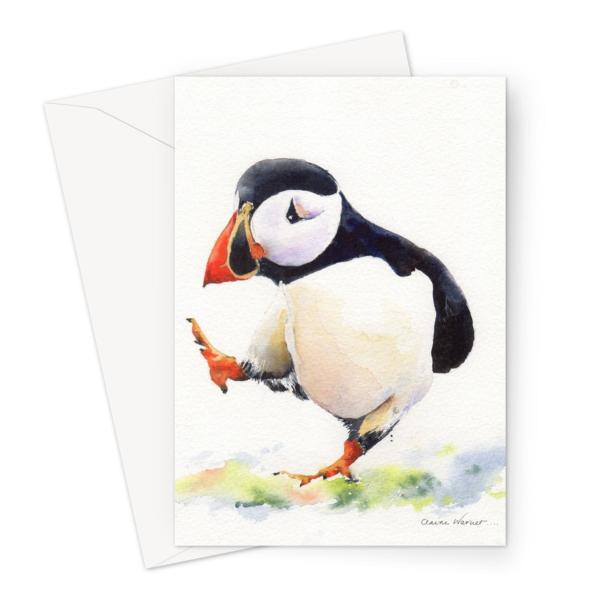 Puffin Too Greeting Card