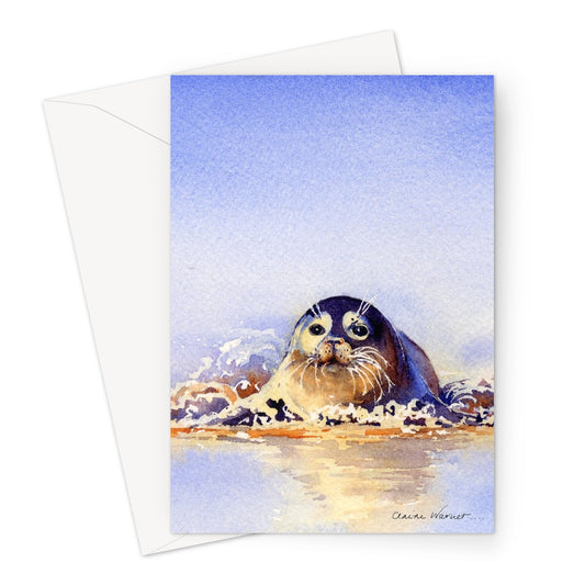 Seal Greeting Card