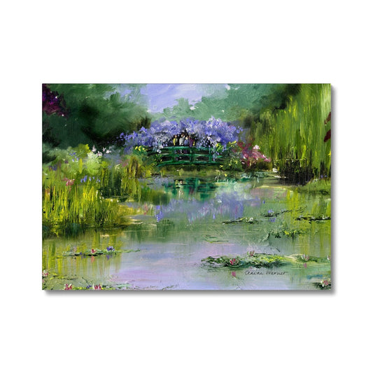Monet's Garden Canvas