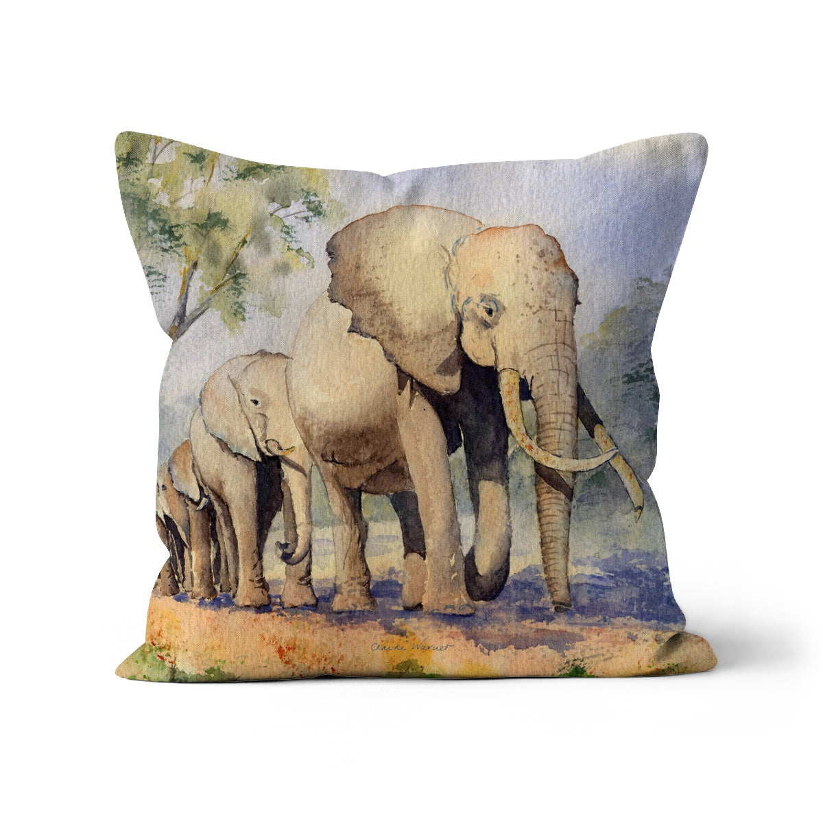 Elephants Cushion