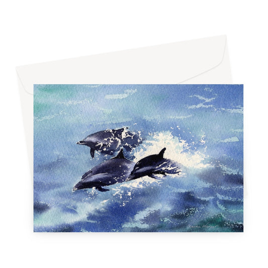 Dolphins Greeting Card