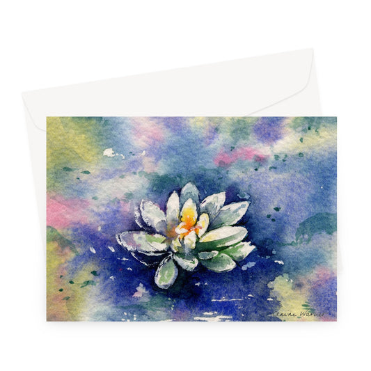 Water Lily Greeting Card