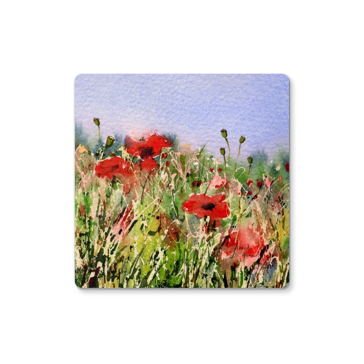 Poppies Coaster