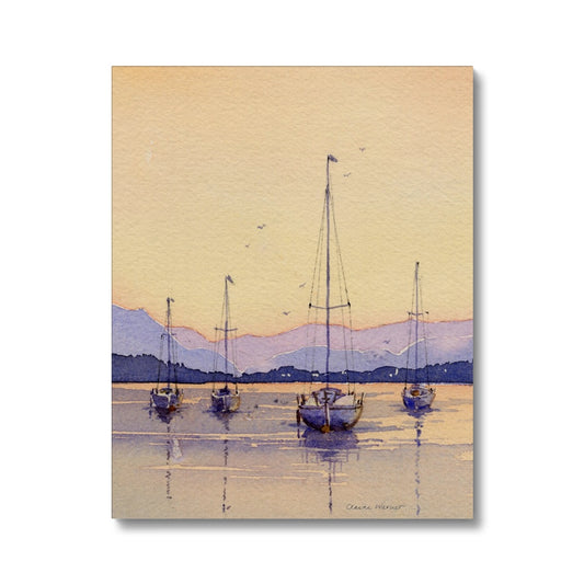 Boats at Rest Canvas