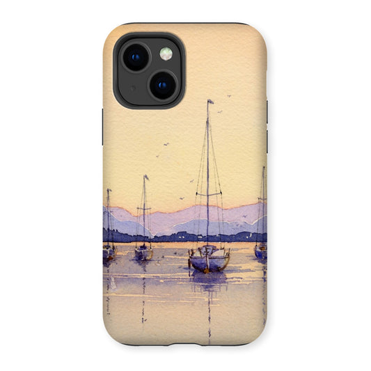 Boats at Rest Tough Phone Case