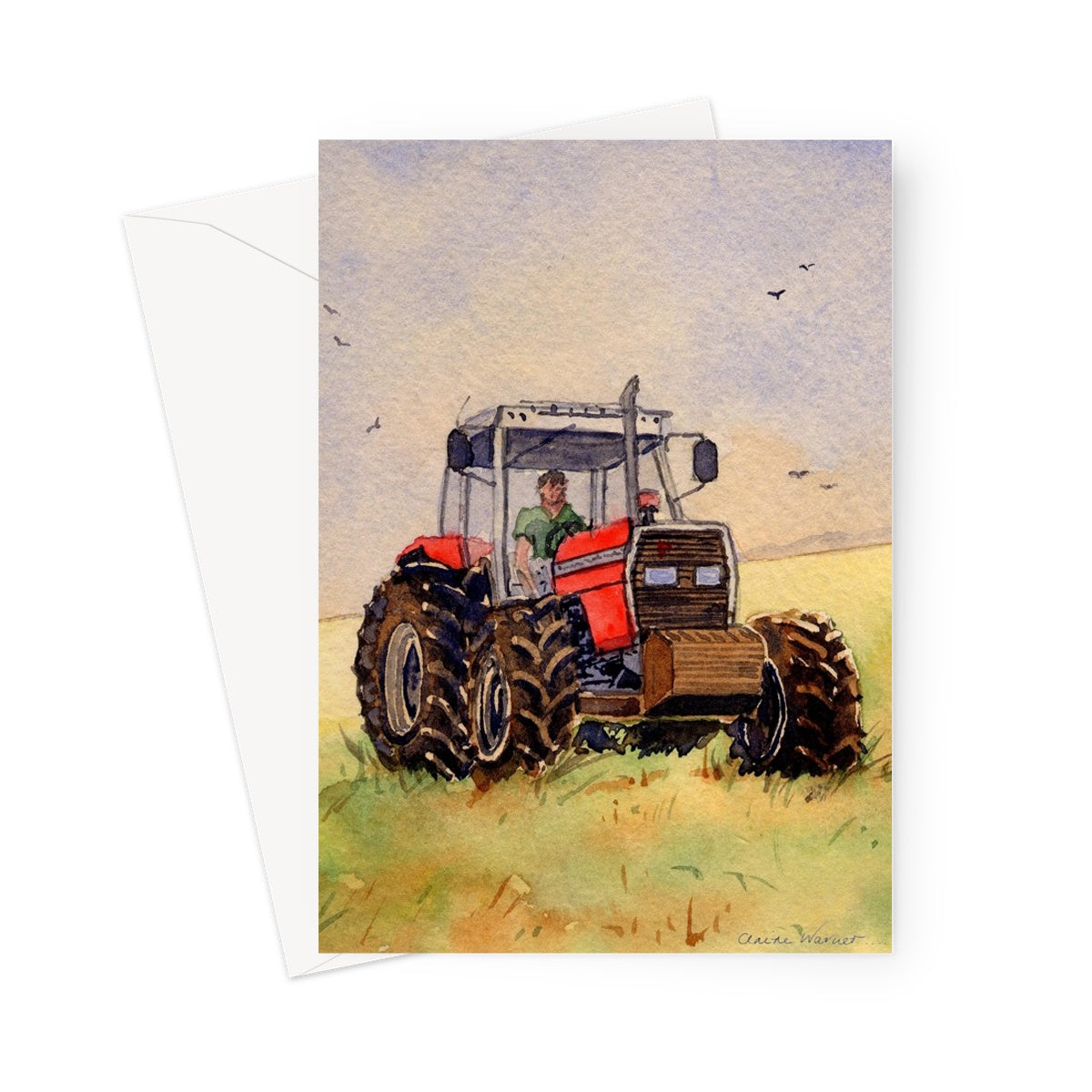 Tractor Greeting Card