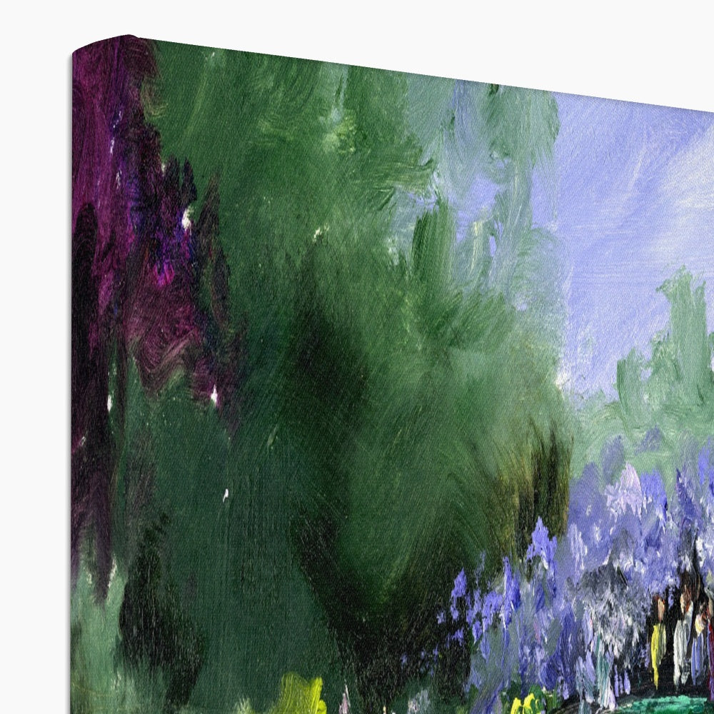 Monet's Garden Canvas